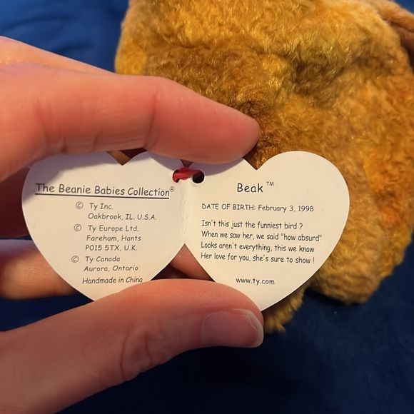 Ty Beanie Baby Beak - Picture 3 of 7